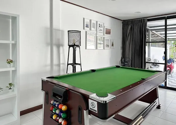 Miq Hk16 - 3br Huai Khwang Mrt With Pool Table Near Jodd Fair Bangkok