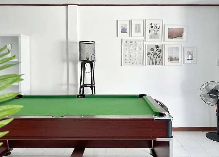 Miq Hk16 - 3br Huai Khwang Mrt With Pool Table Near Jodd Fair Villa *
