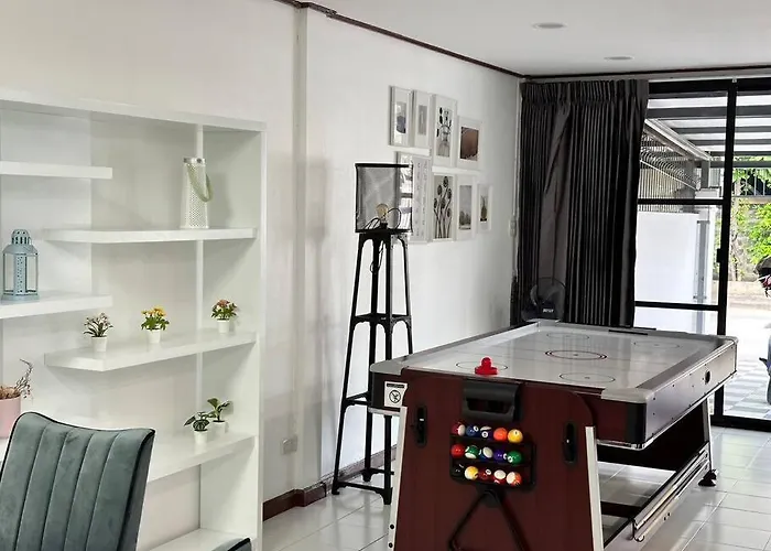 Miq Hk16 - 3br Huai Khwang Mrt With Pool Table Near Jodd Fair Bangkok