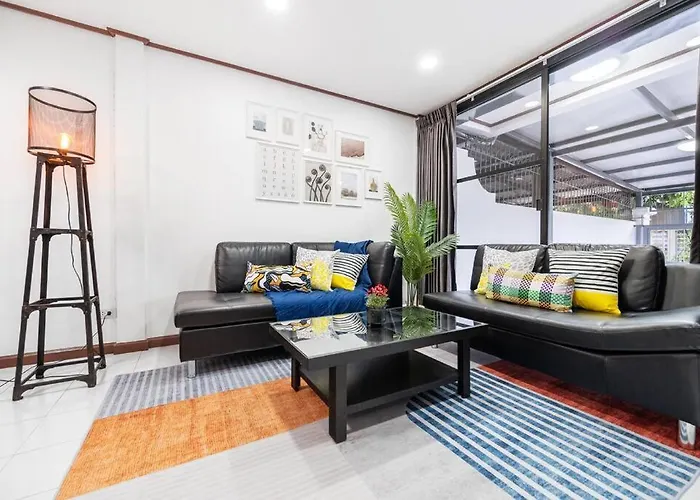 Miq Hk16 - 3br Huai Khwang Mrt With Pool Table Near Jodd Fair