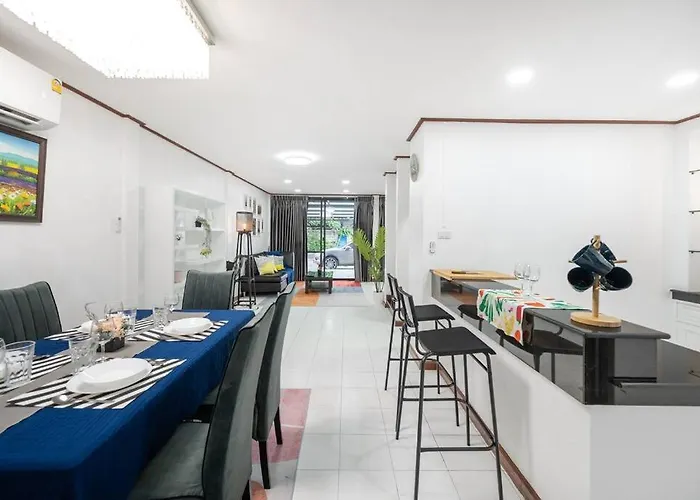 Miq Hk16 - 3br Huai Khwang Mrt With Pool Table Near Jodd Fair Bangkok