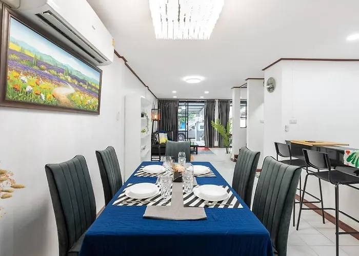 Miq Hk16 - 3br Huai Khwang Mrt With Pool Table Near Jodd Fair Bangkok